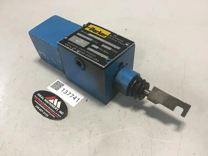 Used PARKER D3T1H21X4537 Valves/Fittings Michigan US | Ideal Machinery #701618