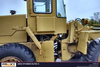 Used 2002 HYUNDAI HL740-3 Wheel Loaders New York US | Proxy Equipment #1378095
