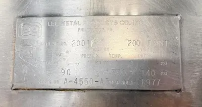 Used LEE INDUSTRIES 200 D9MT Stainless Steel Tanks Quebec CA | Carter-Wilson Equipment Services #1744127