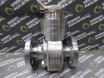 1/2" Perrin PS85H-0,5-L BA275 Series 80-M Two Way Ball Valve Class 300 Used