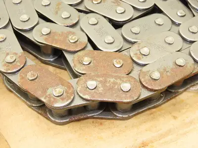 Tsubaki RC-60 RF Chain 10' Long Conveyor Double Pitch 1" *PICS