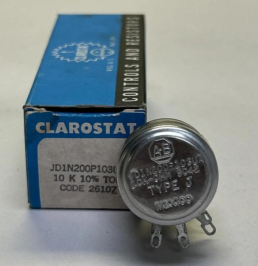 New | in-Stock CLAROSTAT JD1N200P103UA Miscellaneous Equipment (Electrical & Power) | Surplus Asset Holdings #1203666