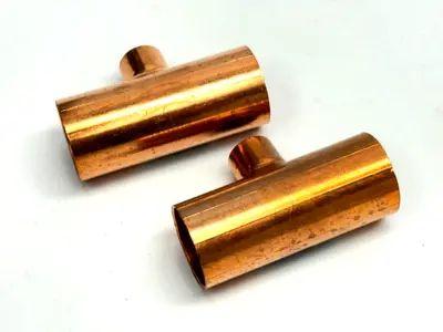 1" x 1" x 1/2" | Tee C x C x C Copper LOT OF 15 -  New Other