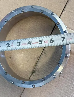 New | in-Stock AFTERMARKET 6" DUAL ROTARY SHOE – 22 BALLISTIC BUTTON ASSEMBLY Drilling Attachments Pennsylvania US | East West Machinery & Drilling #1418078