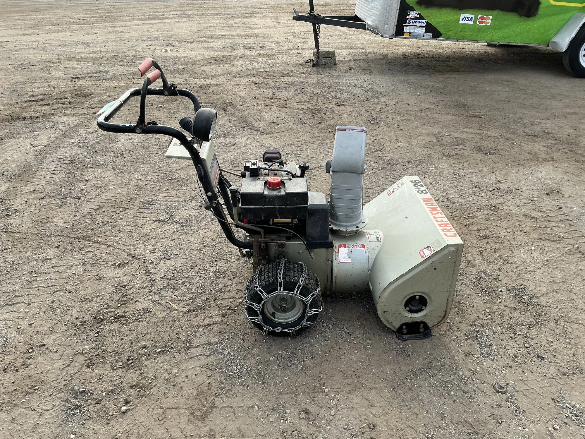 Used 1989 CRAFTSMAN CRAFTSMAN II 8/26 247.886700 Snow Blowers Michigan US | Miedema Asset Management Group #1769234