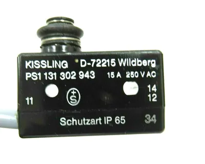 NEW KISSLING D-72215 MICROSWITCH PS1-131-302-943 192163 D72215