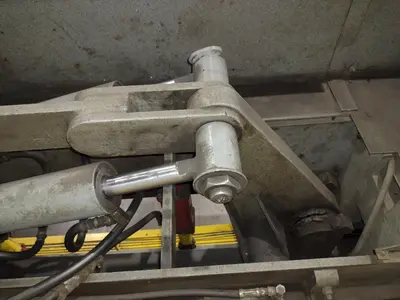 6' x 3/8" HTC MODEL #375-6S HYDRAULIC SHEAR: STOCK #21236