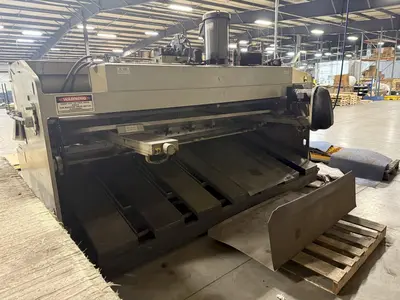 10' x 1/4" ACCURSHEAR MODEL #625010 HYDRAULIC POWER SQUARING SHEAR 1995: STOCK #23622