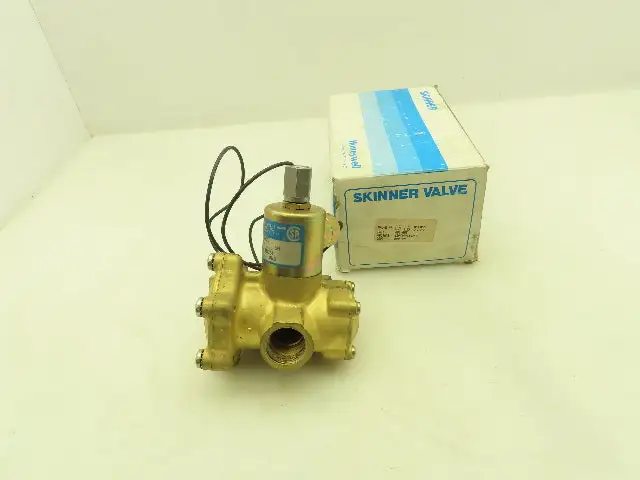 Honeywell Skinner L5LB5150 Solenoid Valve 3-Way NO 120V 10-150 PSI 3/4" NPT
