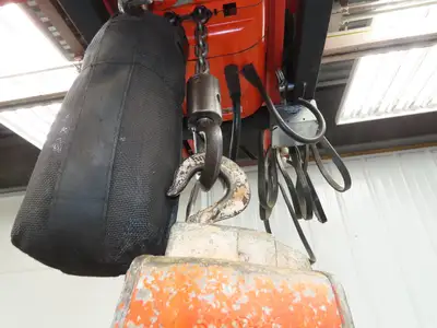 1 Ton 2000Lb Manual Chain Fall Hand Hoist 21' 4" Lift
