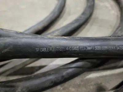 SOOW Power Cord 6 AWG 4 Conductor 600V