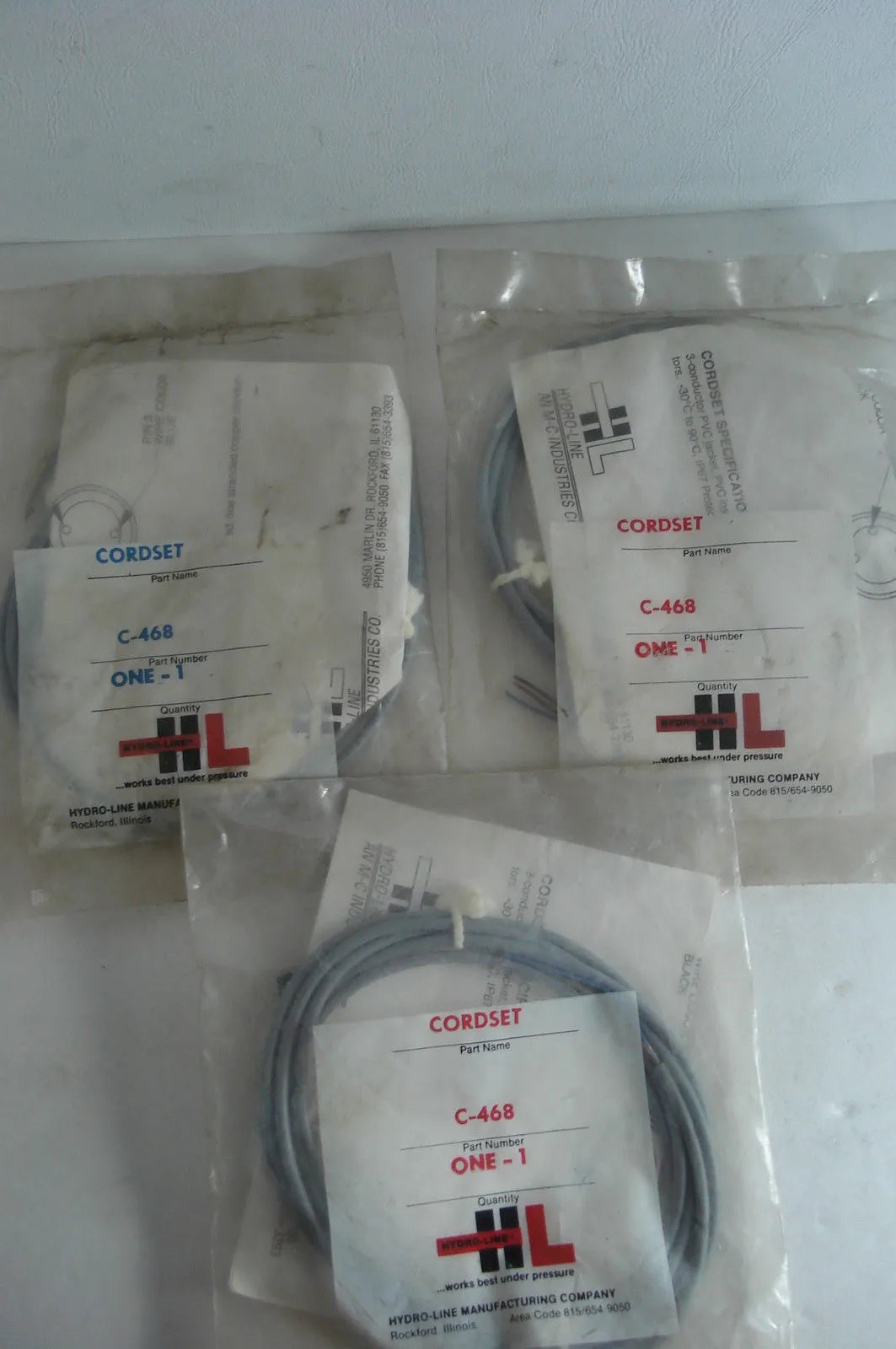 3 NEW HYDRO LINE C-468