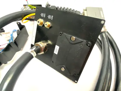 USED FANUC CABLE AND PANEL ASSEMBLY