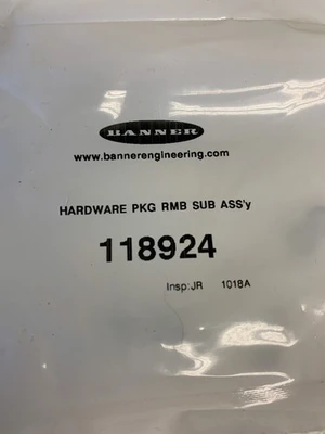 NEW Banner Engineering 118924