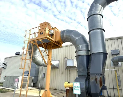 2017 AGET Model FH58S-6D-SP DUSTKOP 24,000 CFM Aget Model FH58S-6D-SP DUSTKOP Dust collection system | CNC EXCHANGE (2)