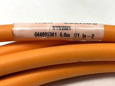 USED BOSCH REXROTH SERVO MOTOR ENCODER CABLE 5M 002ABB-NN-005,0