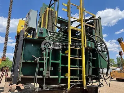 USED HARRIS HRB1045A TWO RAM BALER