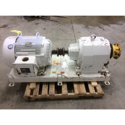 Used 75HP David Brown Radicon Gear Motor Speed Reducer Drive (18:1 ratio)