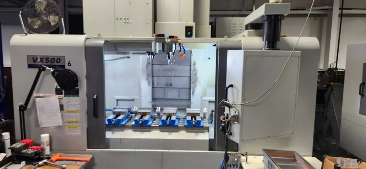 Used HYUNDAI WIA VX-500 Vertical Machining Centers South Carolina US | Machinery Solutions, Inc. #1004188