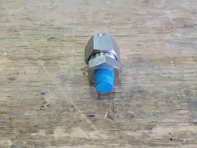 1/8," x 3/8", Reducing-Adapter, 1/8" MPT - 3/8" FPT