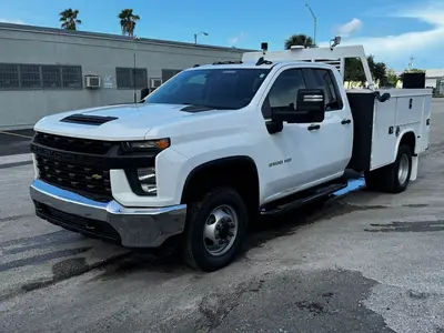 Used 2021 CHEVROLET SILVERADO 3500HD Service & Utility Trucks Florida US | Truck and Van Outlet #1509133