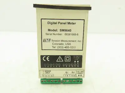 TMI SM9640A Tension Measurement Digital Panel Meter 100-240VAC