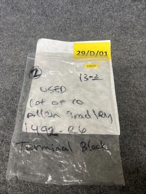 Used Allen-Bradley 1492-R6 Terminal Blocks California US | Davliegogo LLC #1705952