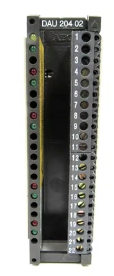 REFURBISHED SCHNEIDER ELECTRIC AS-BDAU-204 ANALOG OUTPUT MODULE ASBDAU204