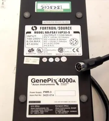 Axon Instruments GenePix 4000A Microarray Scanners | ANACAPA EQUIPMENT BROKERS, INC (6)