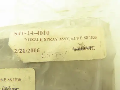 Spraying Systems 3/8P-1530 Flat Jet Spray Nozzle Tip 3/8" SS Lot of 3