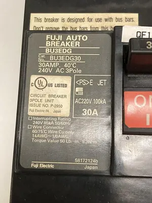 USED FUJI ELECTRIC BU3EDG