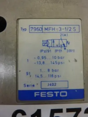 USED FESTO MFH-3-1/2S