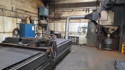 21' X 6'  INTEGRATED CUTTING SYSTEMJS CNC PLASMA TABLE WITH Linatrol CONTROL AND HYPERTHERM #HPR260 POWER SUPPLY: YOBRO #25027