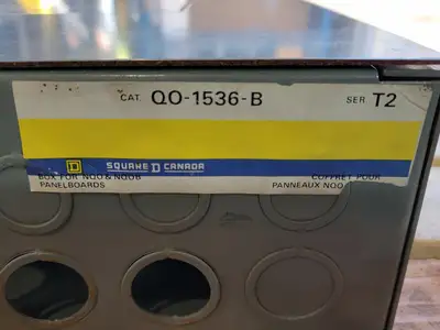 USED SQUARE D QO-1536-B