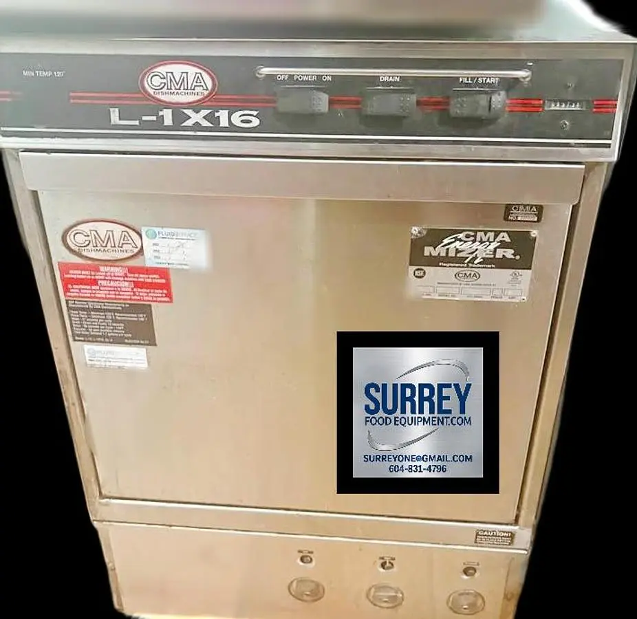 USED CMA DISHMACHINES L-1X16