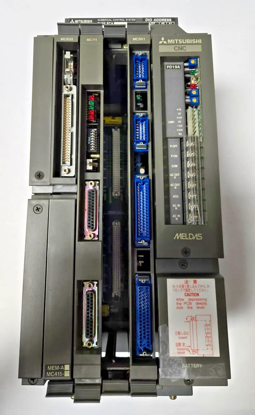 Meldas FCA System Mitsubishi Servo Drive Numerical CONTROL Board CNC M310M