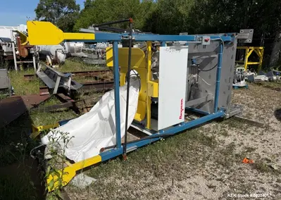 Used Flexicon Bulk Bag Unloader with Chain-Vey Conveying System – 4,000 lb Capacity Super Sack Discharge Station
