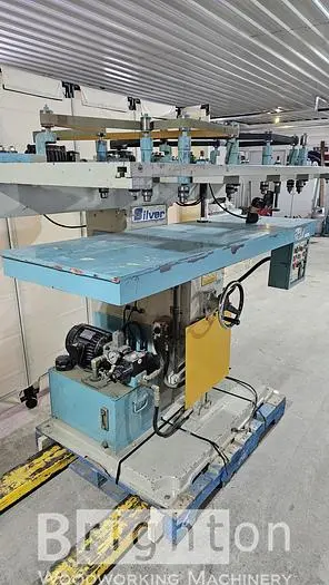 Used 2003 SILVER SV-206 USED MULTI SPINDLE BORING MACHINE Drilling Machines/Hole Boring Machines Ontario CA | Brighton Woodworking Machinery #477028