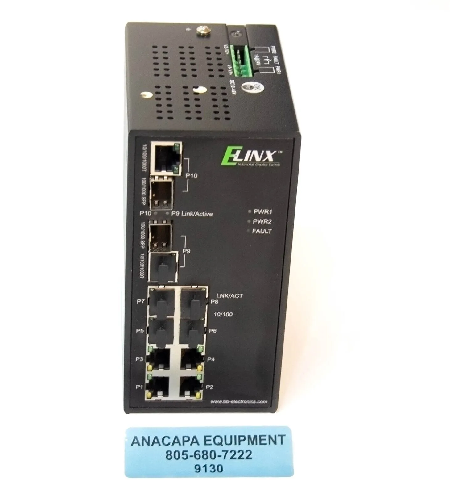 USED Elinx B&B Electronics EIR410-2SFP