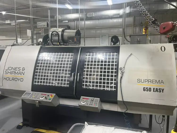 Used JONES & SHIPMAN SUPREMA 650 EASY Cylindrical Grinders Including Plain & Angle Head Indiana US | International Used Machinery / Syracuse Machine Tools Inc. #806142