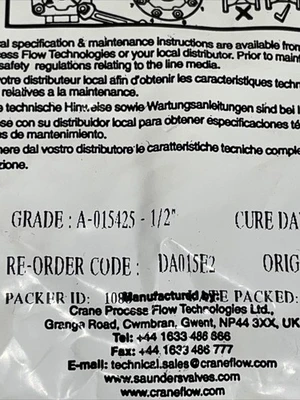 NEW Saunders DA015E2