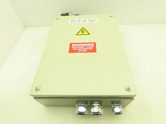 Rittal Electrical Enclosure Relay Control Terminal Block Junction Box 16x12x4"