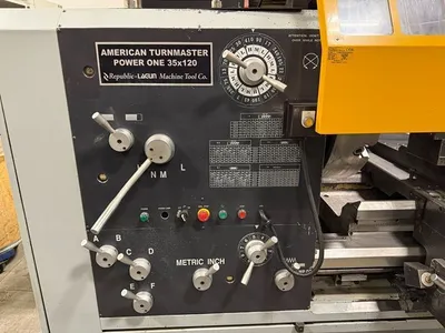 Used 2014 AMERICAN TURNMASTER POWER ONE-35 Engine Lathes Alberta CA | Merchant Machine Tools Inc #1426228
