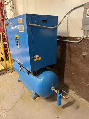 Used 2023 PNEUTECH "RK-10F-125T-D" Tank Mounted Air Compressors Illinois US | MachineryMax #1337482