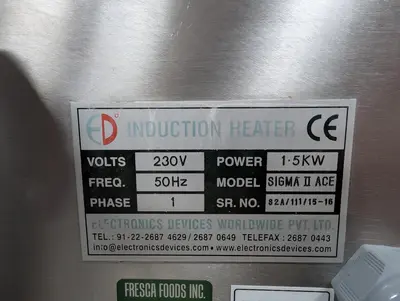 USED ELECTRONICS DEVICES WORLDWIDE PVT LTD SIGMA II ACE