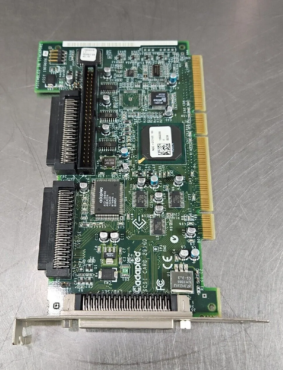 Adaptec SCSI 29160 Controller Card. Loc 3E-26