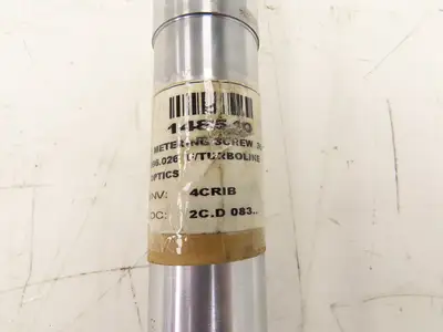 Meiki 148540 Metering Screw Injection Molding 36mm x 1050mm w/Tip 45.75" OAL