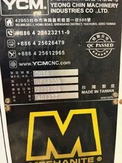 Used 2021 YCM NFX400A Vertical Machining Centers (5-Axis or More) Kentucky US | Machine Tool Emporium #1498677