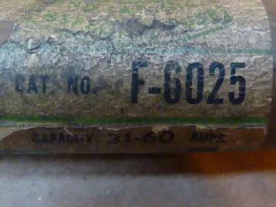 USED ECONOMY FUSE F-6025