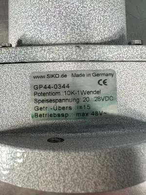Siko GP44-0344 10K 1wendel 20...28Vdc 48V Gp44 Gp440344 (5.3.3)